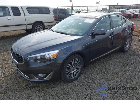 2016 Kia Cadenza Premium из США, поврежденный, VIN KNALN4D72G5212678